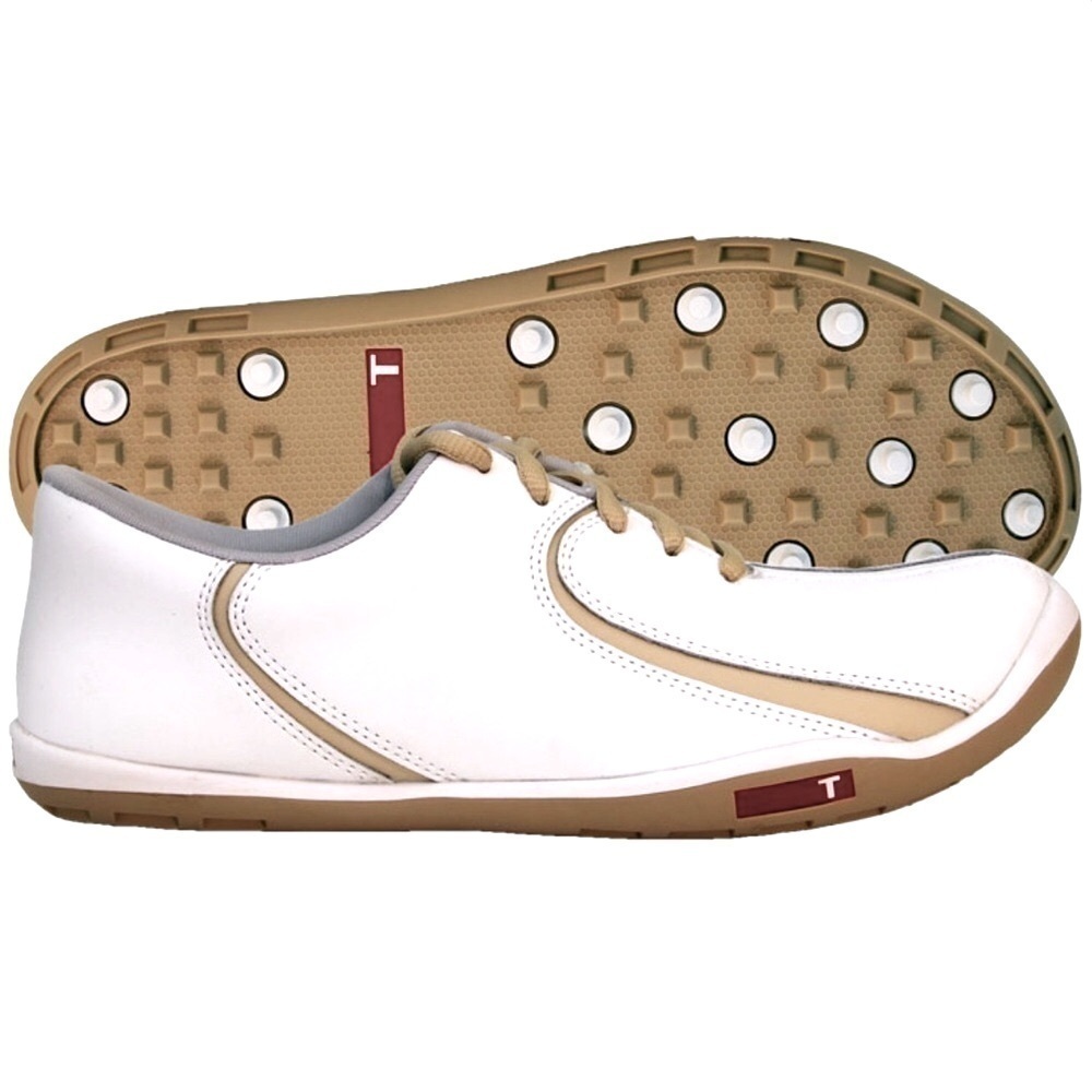 True Linkswear True Isis Women’s Leather Golf Shoes - White/Prosecco size 10
